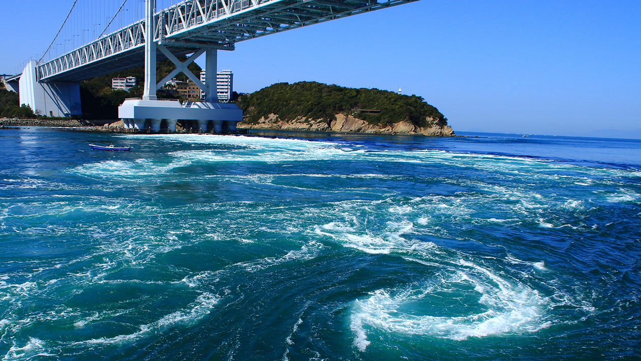 Akashi Strait Bridge and Ōnaruto Bridge