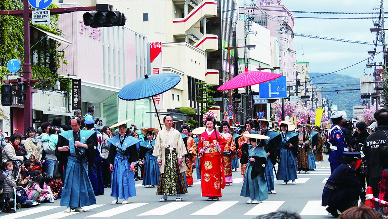 Matsuyama Spring Festival (Oshiro Festival)
