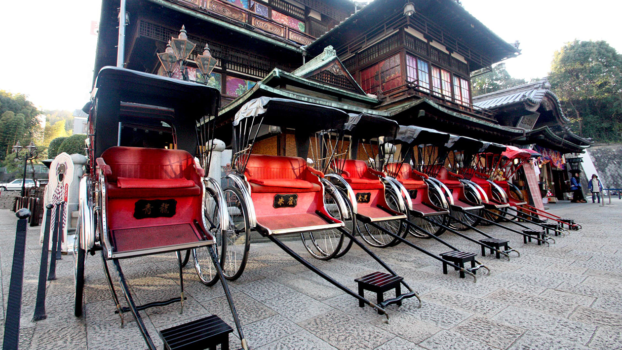 Dōgo rickshaws