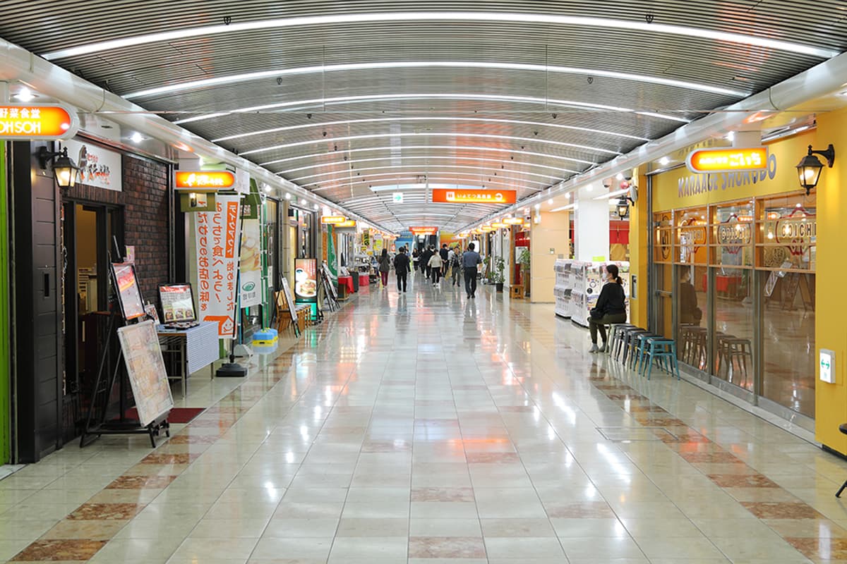 Matsuchika Town Underground Shopping Arcade